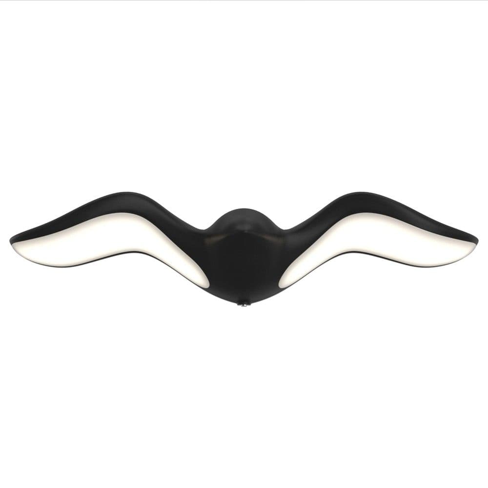 Ndricues muri I jashtem, 12w, 3000K, 26x10cm, IP65, alumin, e zeze