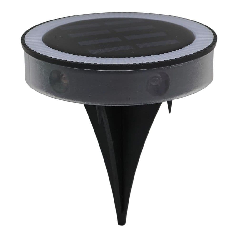 Ndricues toke me panel diellor, 6LED, PVC, 13.5x11.8x11cm, 8-10h, 1.2V/600mAh, inoks