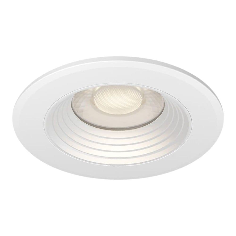 Spot rrethor, LED, 6.5W, 630lm, 3000-6400K, D.8.5cm, H.3cm, plastike, e bardhe, IP20
