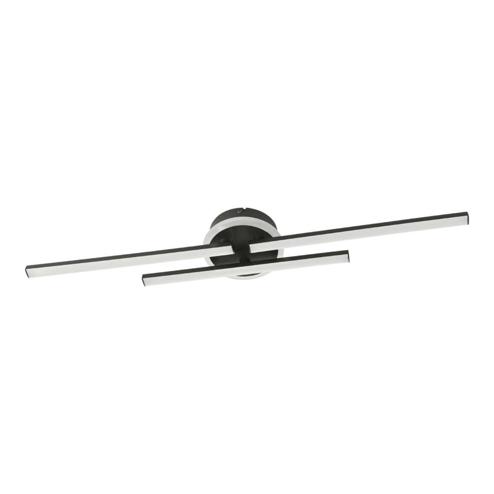 Ndricues muri, LED, 2500lm, 4000K, metal, 72x14cm, e zeze