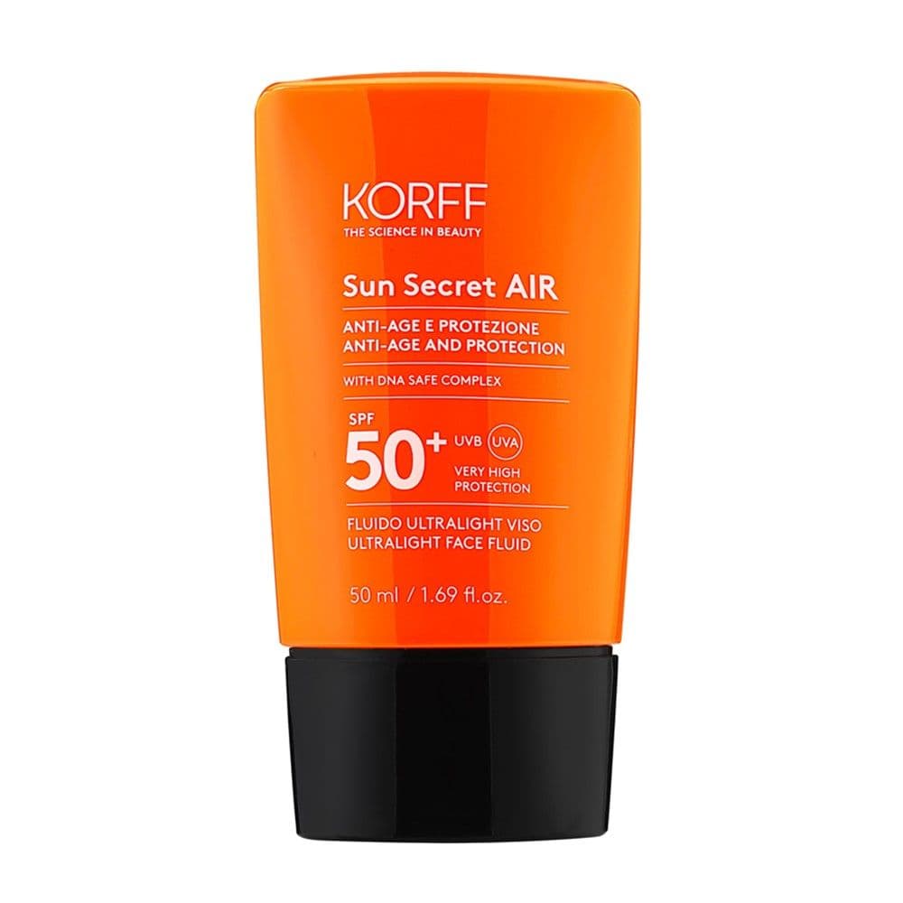 Krem anti-rrudhë për mbrojtje ndaj diellit, me SPF 50+, Korff Sun Secret