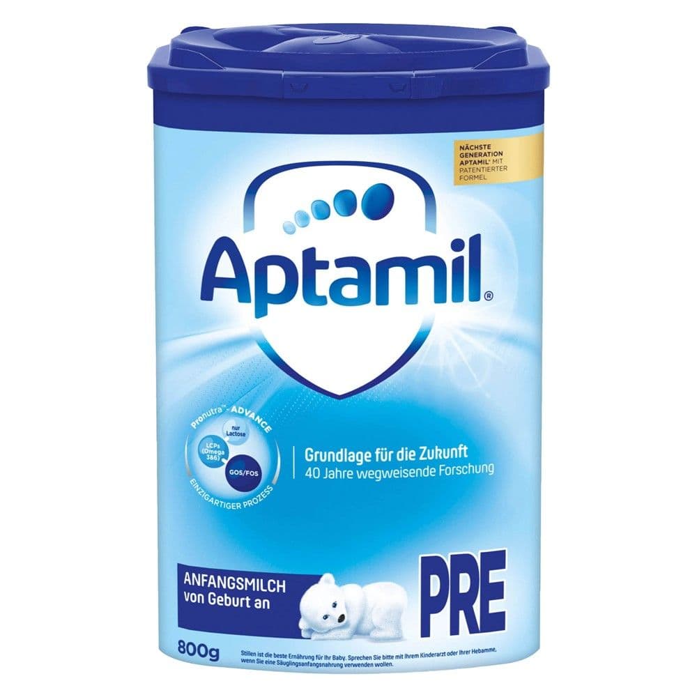 Formulë qumështi për bebe në stadet e hershme të zhvillimit të tyre, Milupa Aptamil Pronutra™ Advance Pre, 800 g