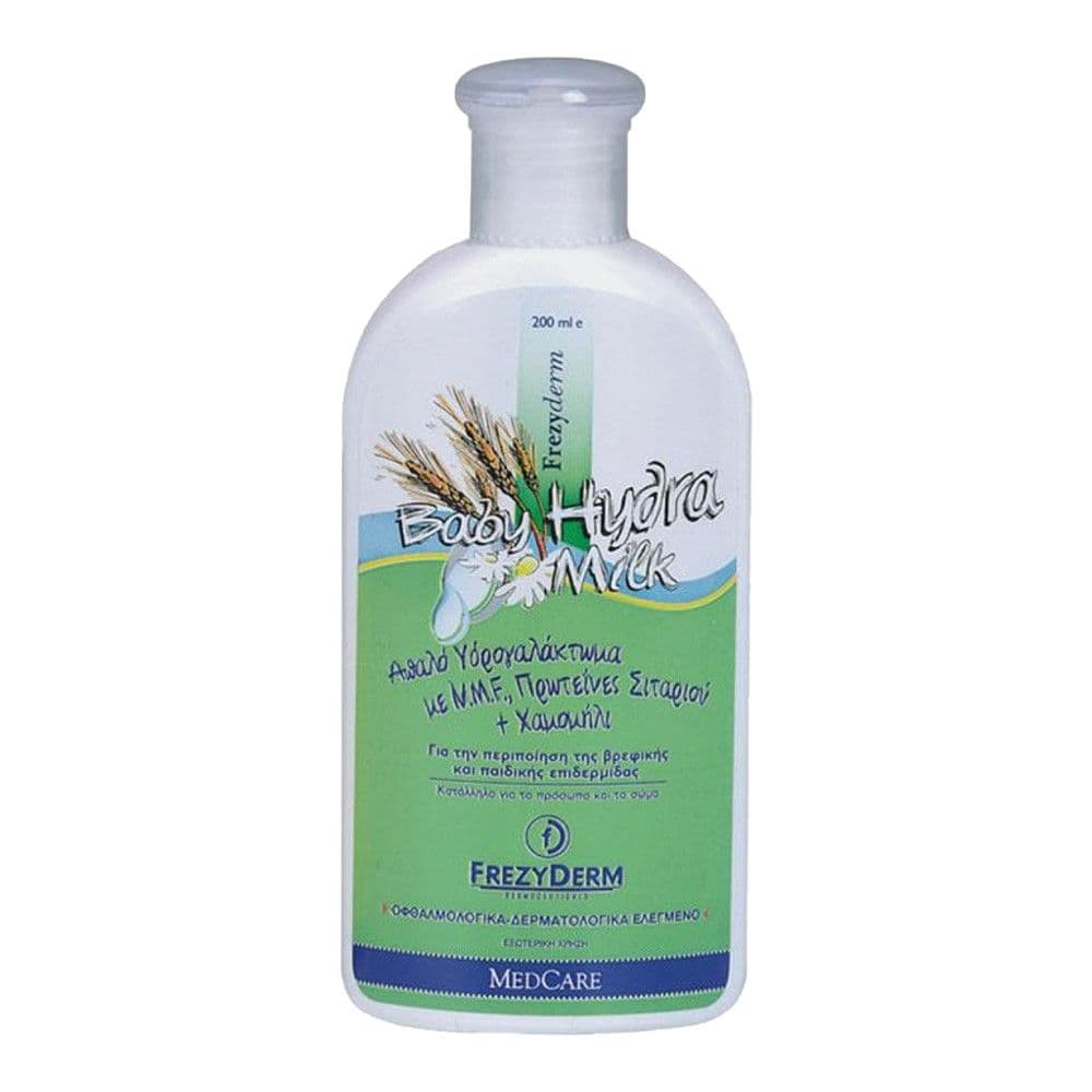 Emulsion hidratues për kujdesin ndaj lëkurës së bebeve, FrezyDerm Baby Hydra Milk 200 ml
