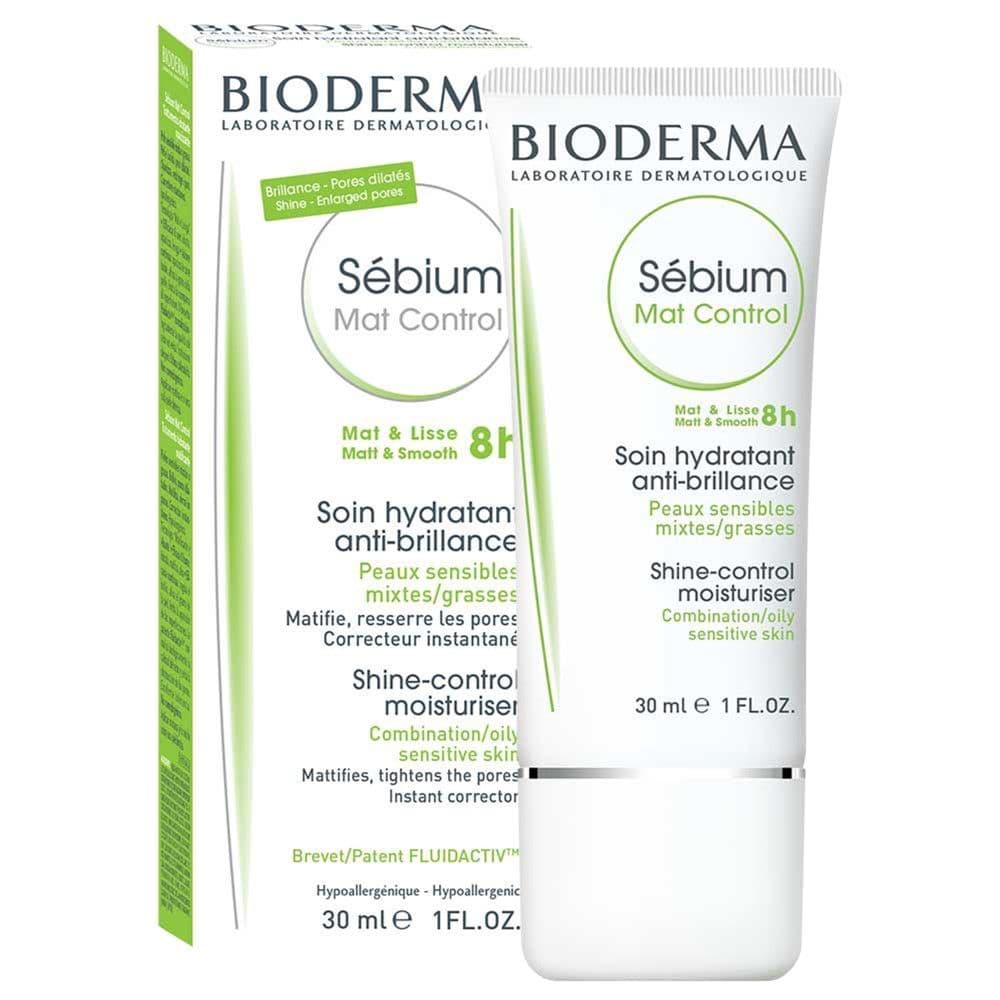 Krem matifikues për lëkurë të kombinuar ose të yndyrshme, Bioderma Sébium Mat Control
