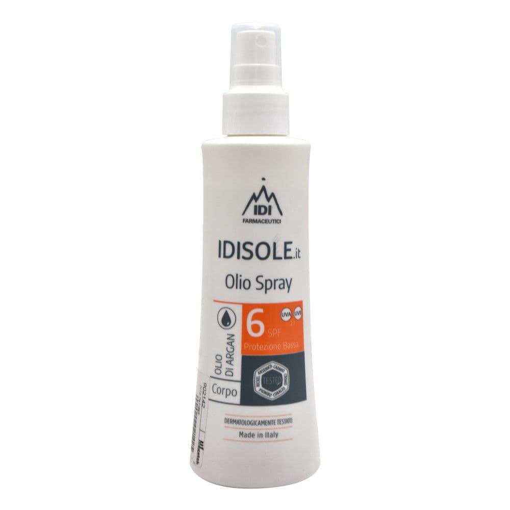 Vaj nxirës për trupin, me përmbajtje vaji argani, Idisole Oil Spray SPF 6