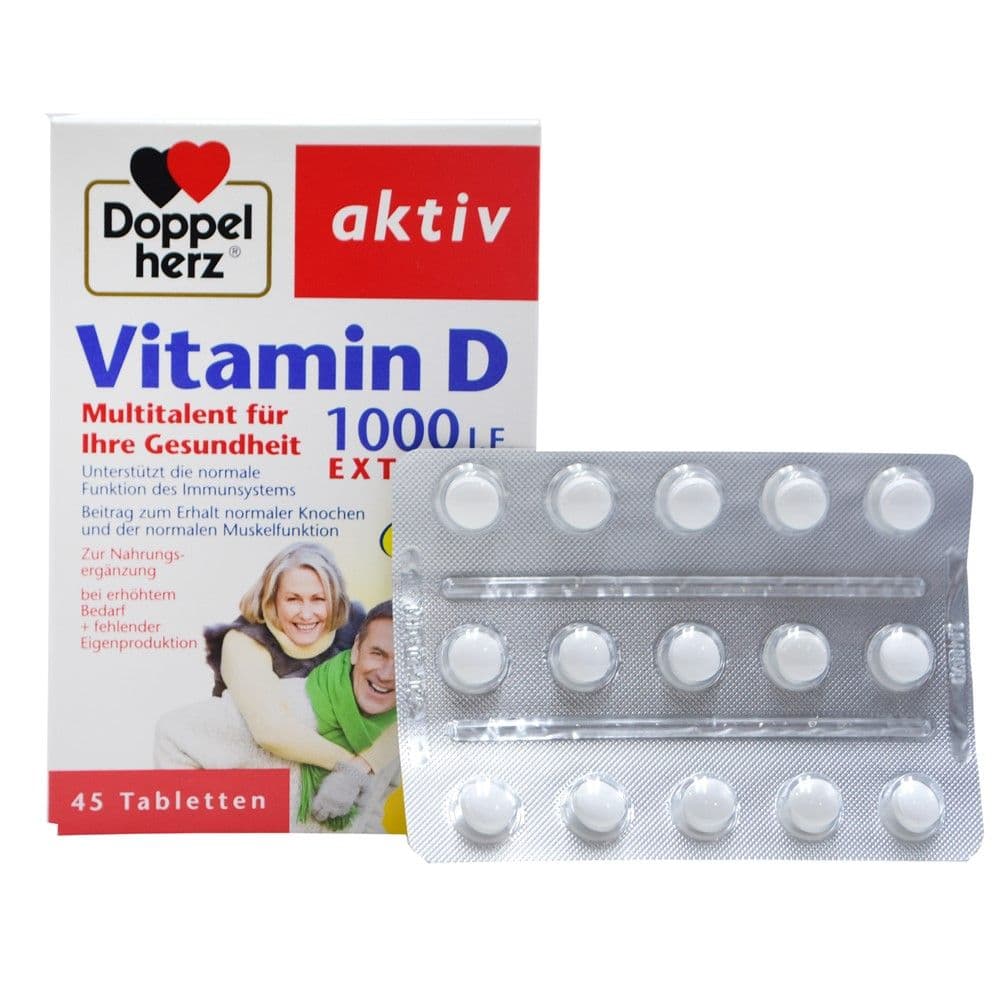 Suplement ushqimor për forcimin e imunitetit, me vitaminë D, Doppel Herz