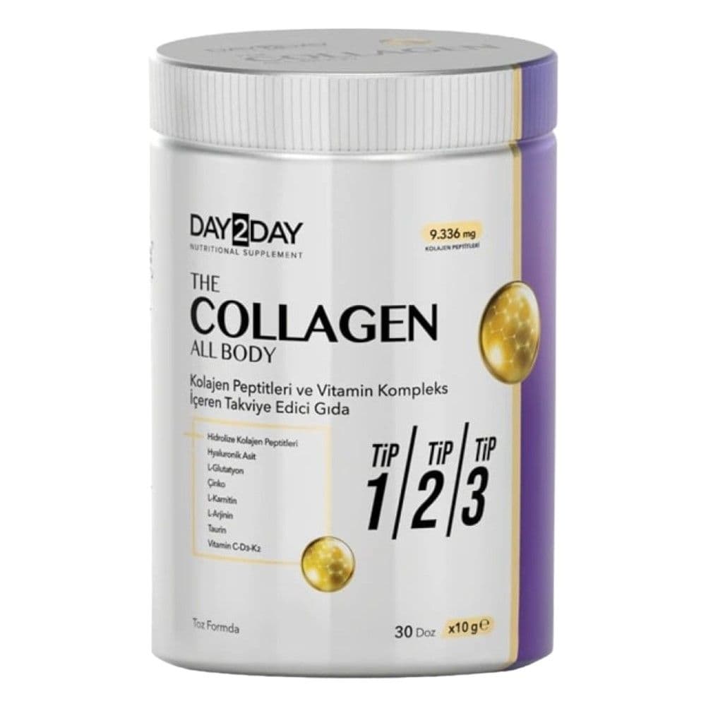 orzax day2daythe collagen all body permban kolagjen tipi I II III
