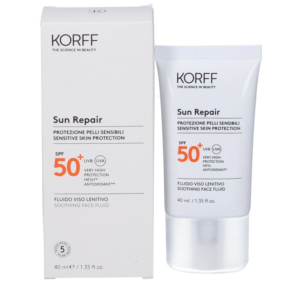 KORFF SUN REPAIR SOOTHING FACE FLUID SPF 50+ 40ML