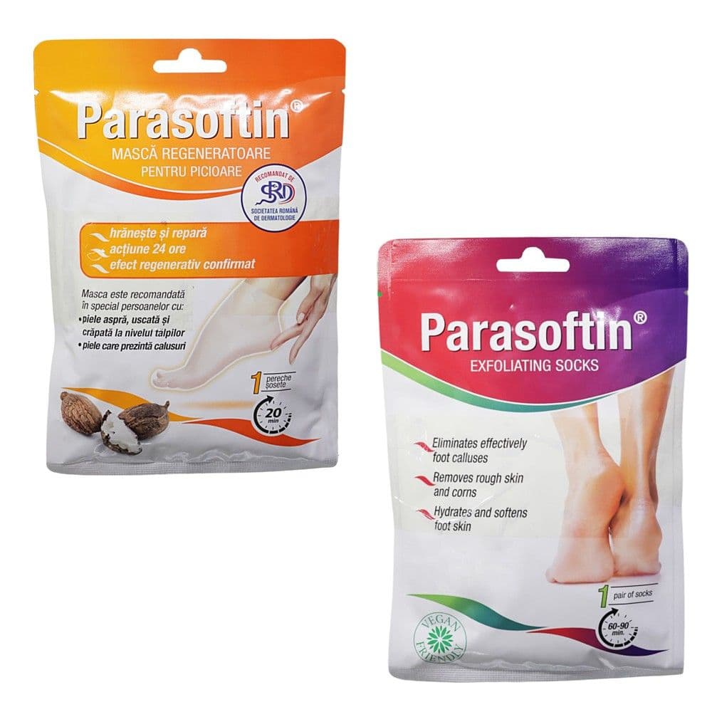 SET parasoftin exoliating /masca shea butter