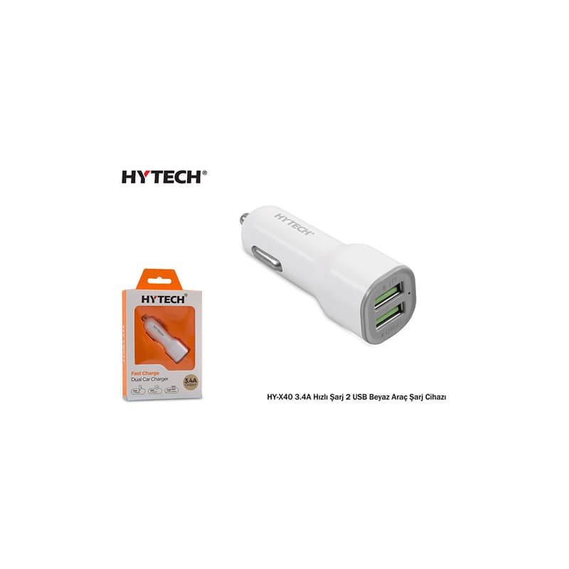 KARIKUES MAKINE HYTECH HY-X40 3.4A 2 USB W