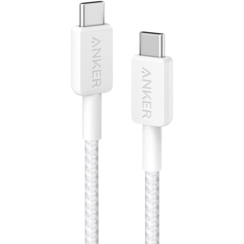 KABELL ANKER USB-C - USB-C 0.9M WHITE