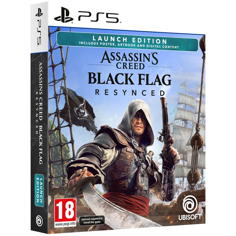 PS5 ASSASSINS CREED BLACK FLAG RESYNCED DAY1 ED