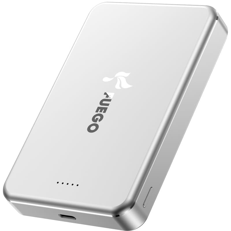 POWERBANK MAGNETIK FUEGO 10.000mAh 5258 SILVER