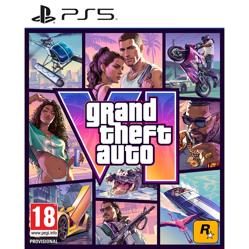 LOJE PS5 GTA 6 GRAND THEFT AUTO VI (CODE IN A BOX)
